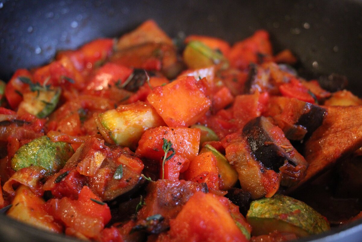    Рататуй с тыквой