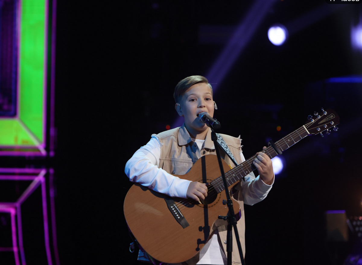 Кадр из шоу "Голос.Дети"