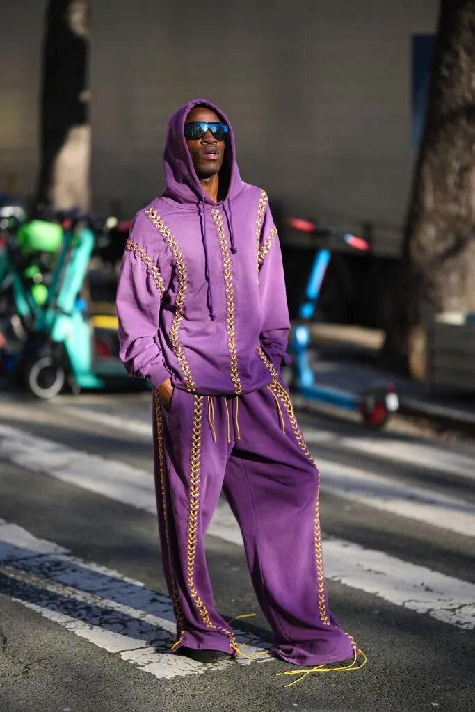 Лучшие моменты уличного стиля мужчин на Неделе моды в Париже Мужская мода осень-зима 2023