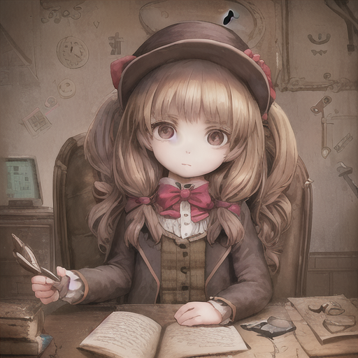 девочка детектив по имени Анна