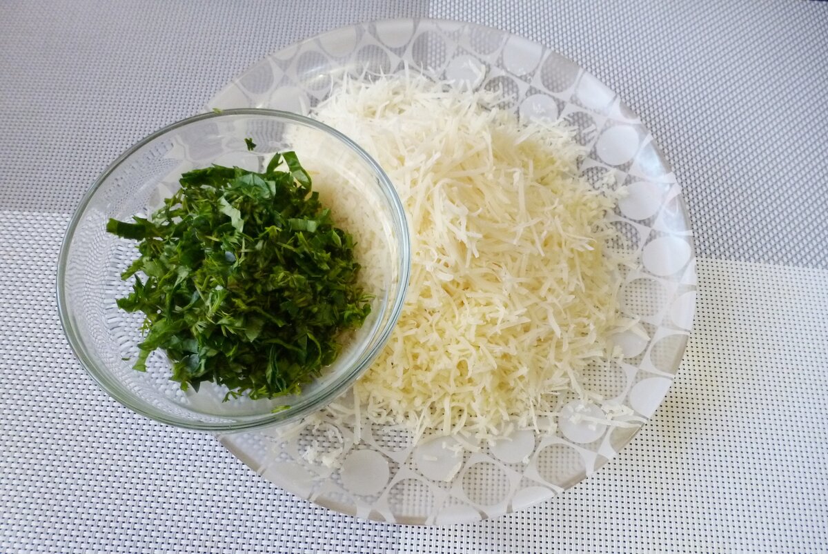    Сырные блинчики с зеленью