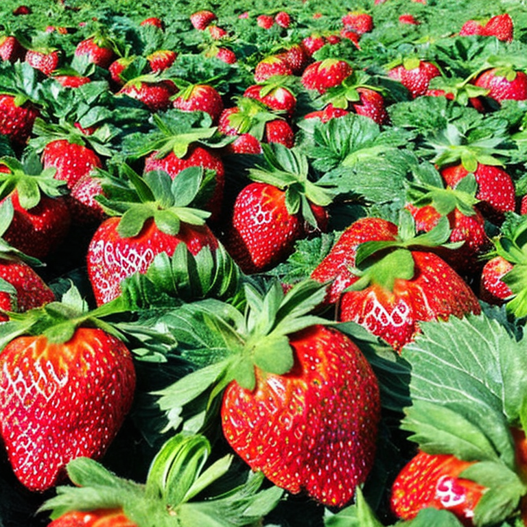 урожайная клубника