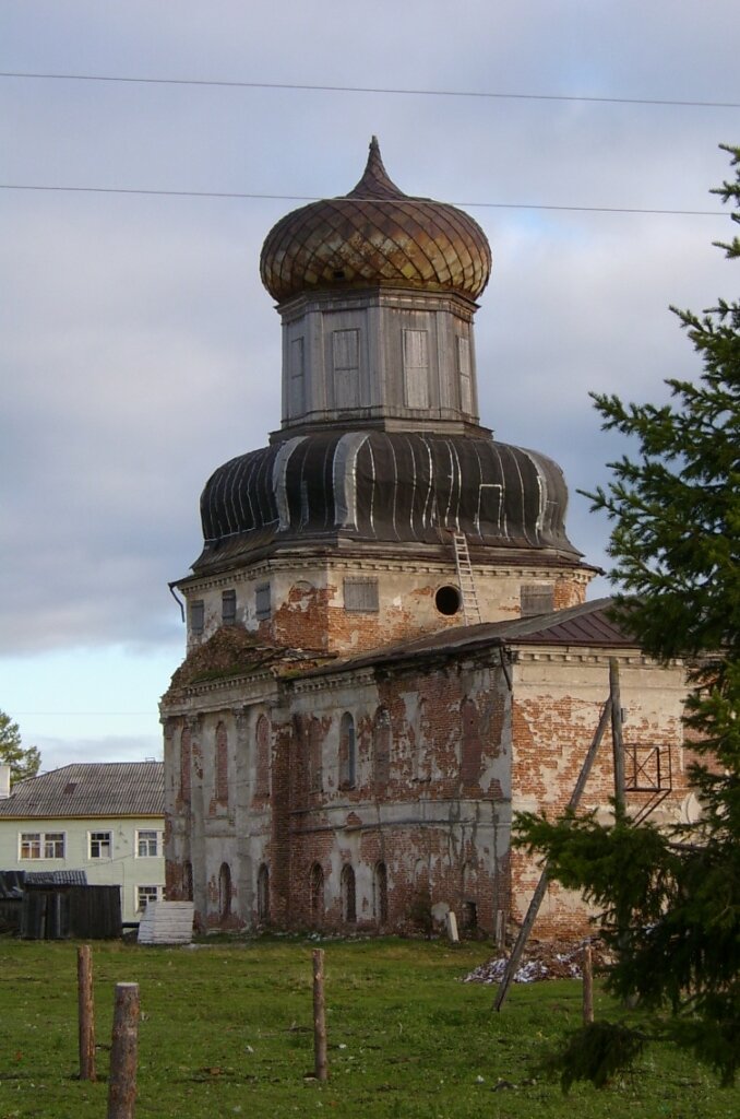   Преображенский храм в Ижме