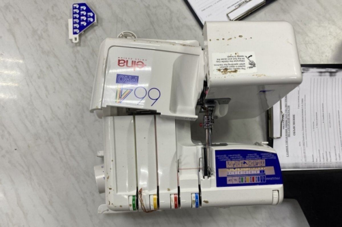    В похитителе швейной машины из магазина участковый узнал своего подучетного