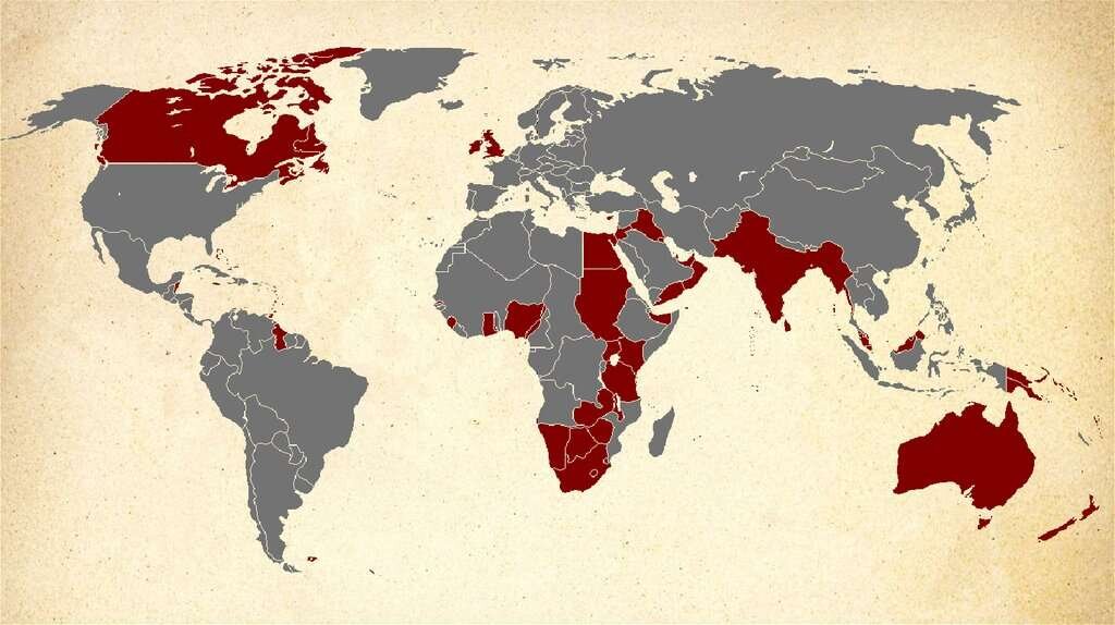 Презентация британская империя