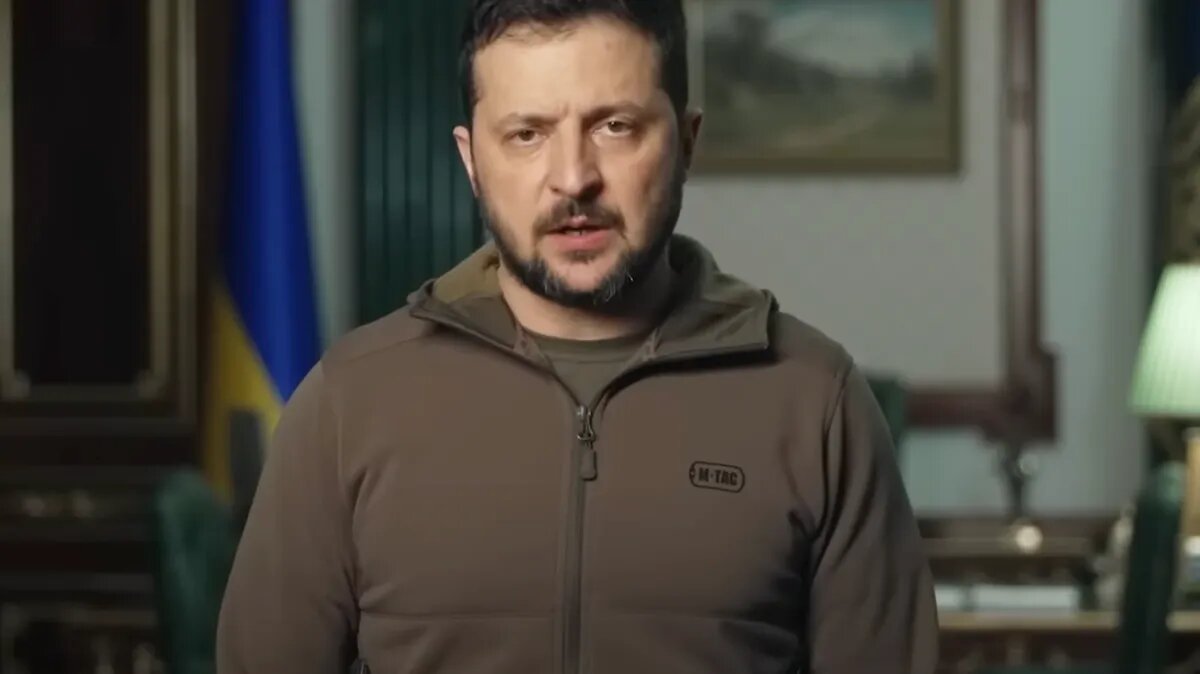 Фото: стоп-кадр из обращения Зеленского