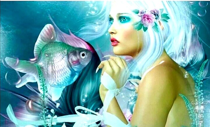 Рыбы в полнолуние... 