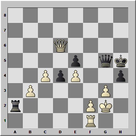Задание №222. Белые начинают и выигрывают