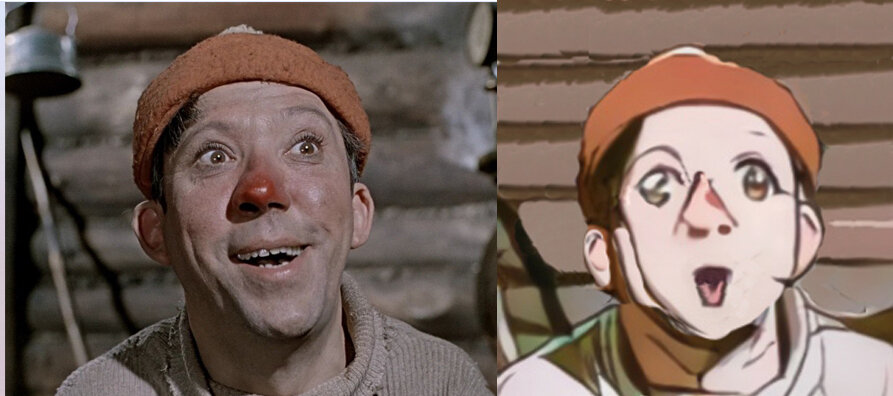 Картинка автора. При создании использован кадр из к/ф "Самогонщики"