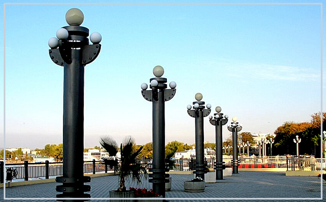 Анапа - довольно большой курортный город.