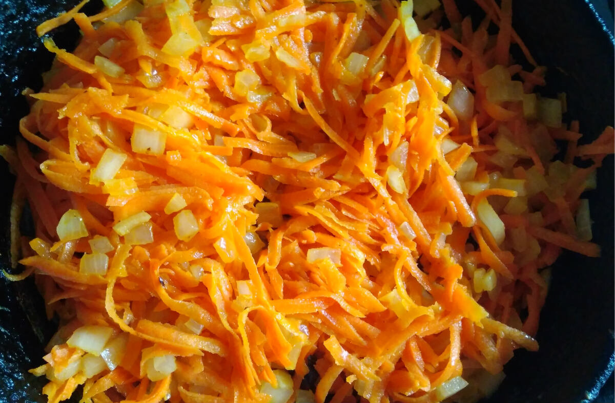 Луковая зажарка для борща