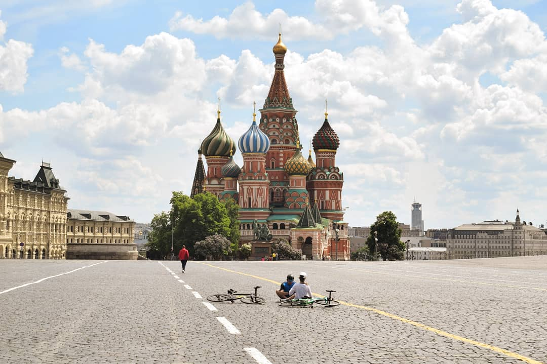 Фото красной площади без людей