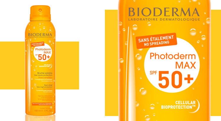 Спрей-вуаль Photoderm Mах SPF50+, Bioderma
Солнцезащитный спрей-вуаль для лица и тела защищает клетки от повреждения и предотвращает процессы старения. Идеально подходит для всей семьи. Не вызывает аллергических реакций, легко наносится и распределяется. Подходит для лица и тела. 

