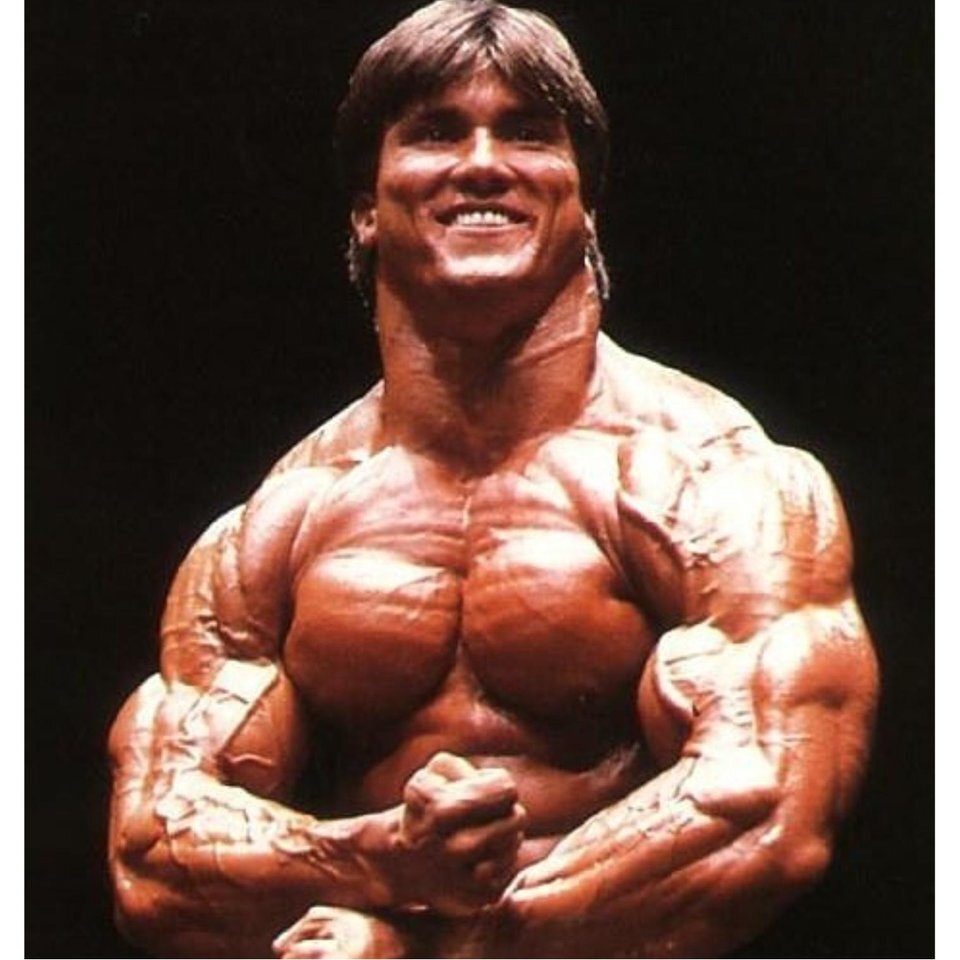 Мощные мышцы шеи Джеффа Кинга