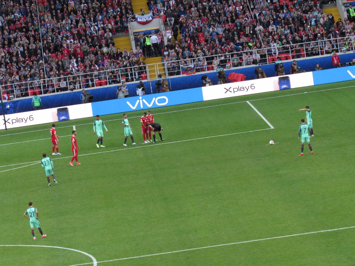 Кубок Конфедераций 2017 - первый международный турнир с ВАР. Россия - Португалия