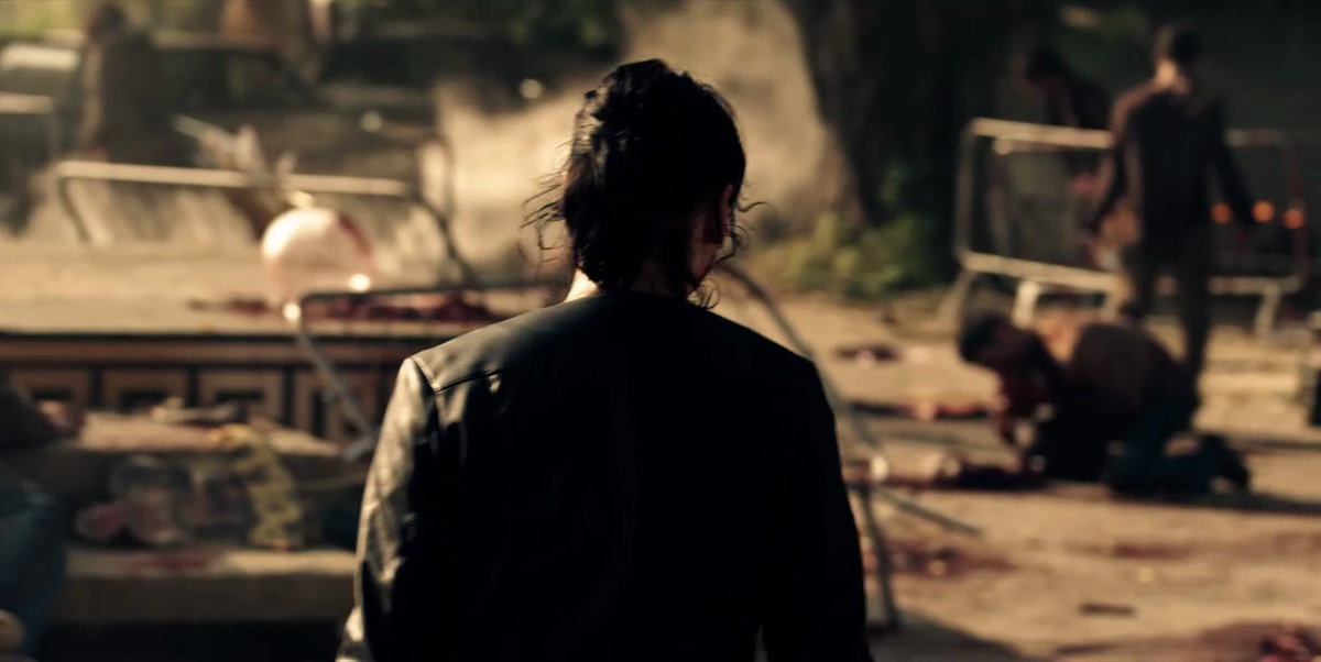 кадр из сериала "Зомби-реальность"