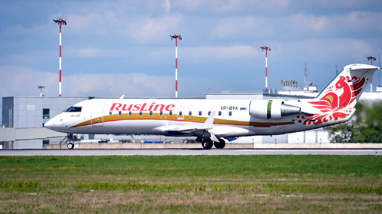 Самолет «РусЛайн»