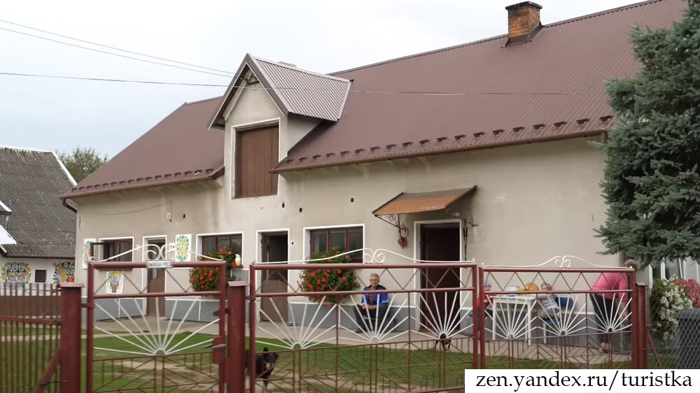 Домик в белорусской деревне