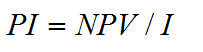 формула расчета коэффициента рентабельности инвестиций