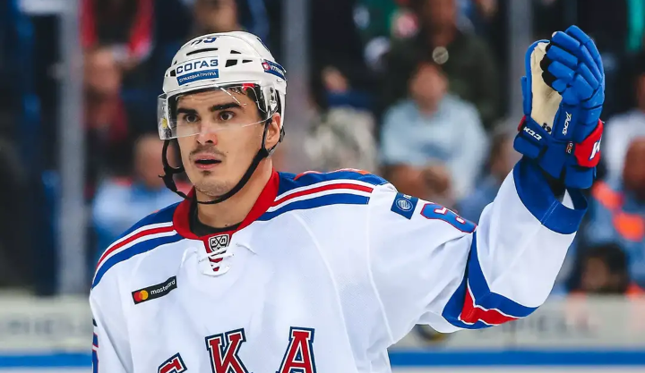Наиль Якупов провел хороший первый сезон в составе ХК "СКА". Фото: khl.ru