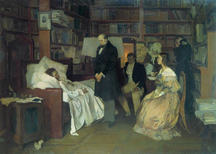 "Смерть Пушкина", Дмитрий Белюкин