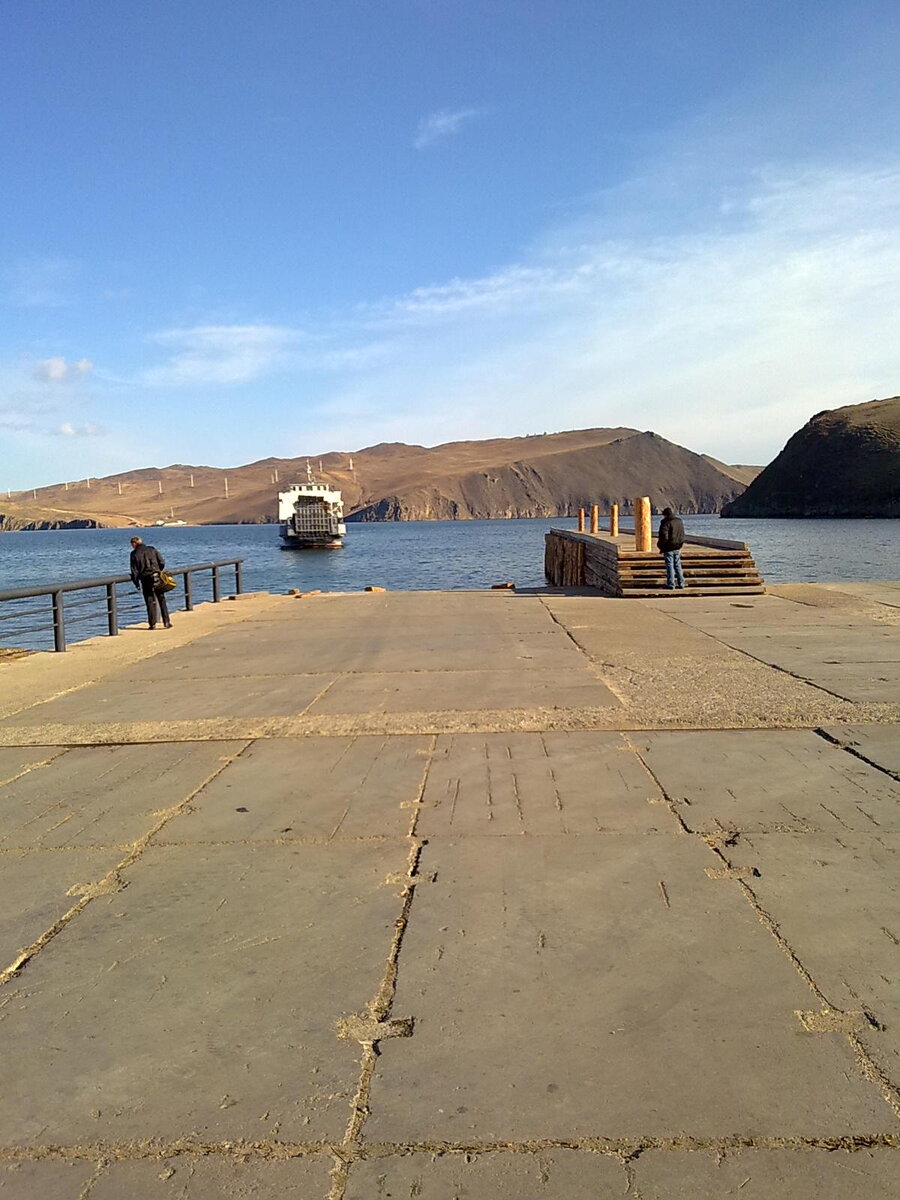 Переправа на Ольхон.