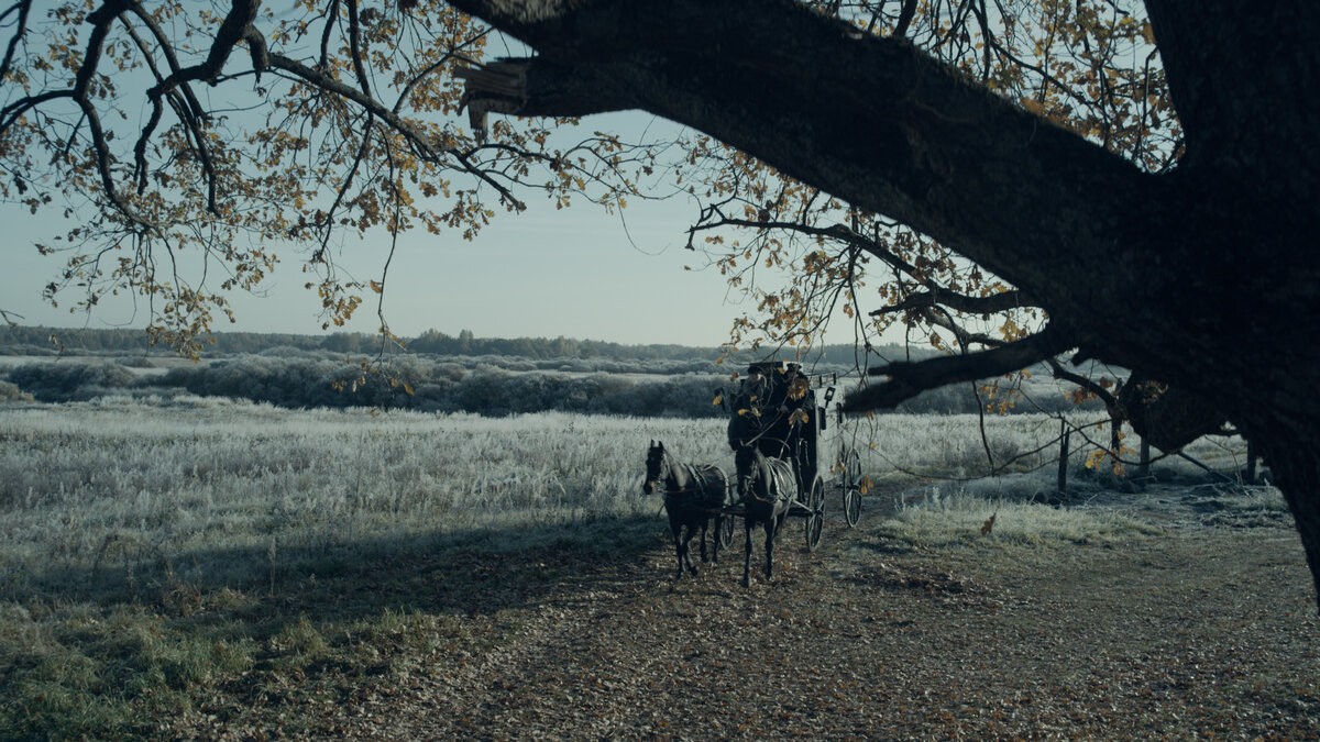 Герои по пути в Диканьку. Кадр взят с сайта https://www.startfilm.ru/