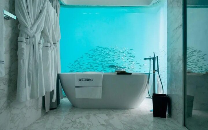 Плавающие виллы в Дубае