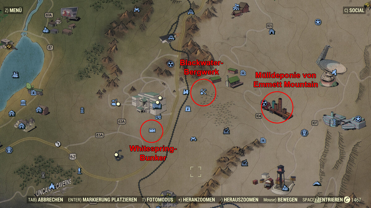 шахте “Блэкуотер” в Fallout 76