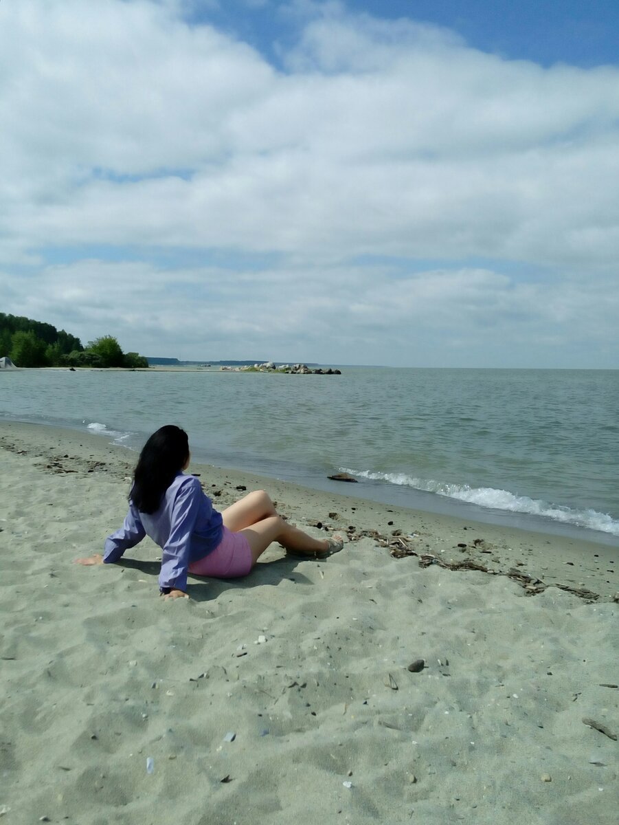 Личное фото. На берегу не до еды, по прогулки добавляют аппетит!