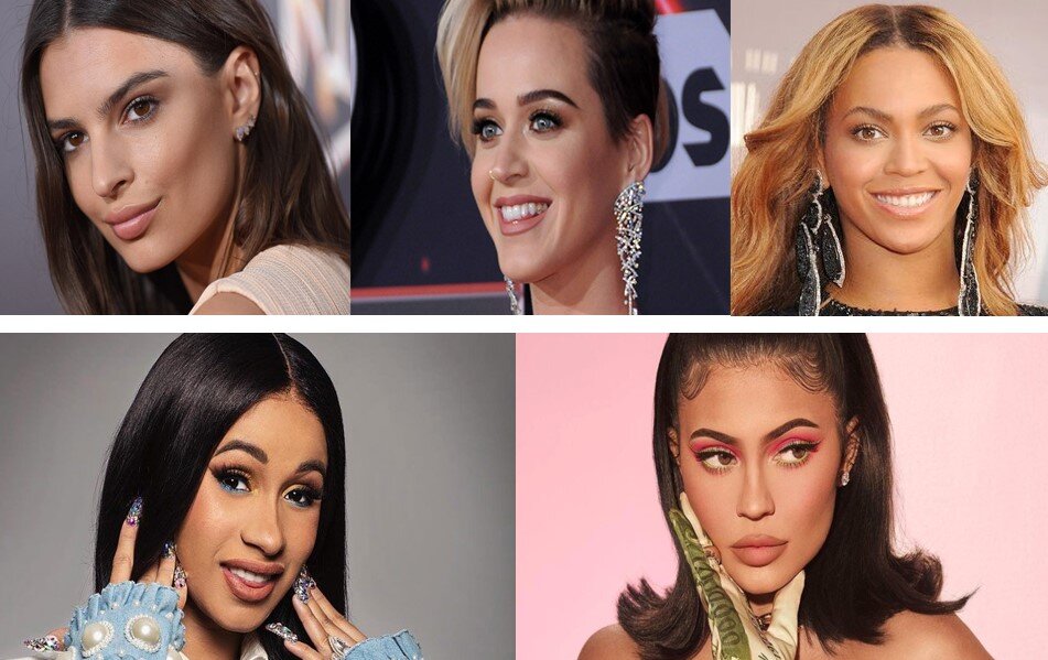 Эмили Ратаковски, Кэти Перри, Бейонсе, Карди Би, Кайли Дженер