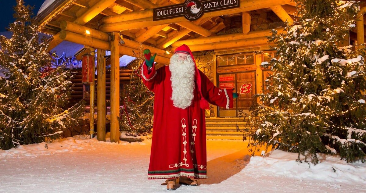 Rovaniemi Финляндия деревня Санта