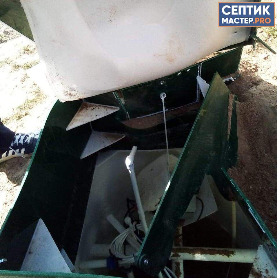 Наехал трактор. Полное восстановление горловины