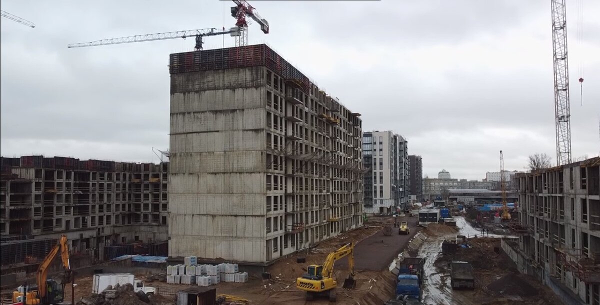 Ход строительства