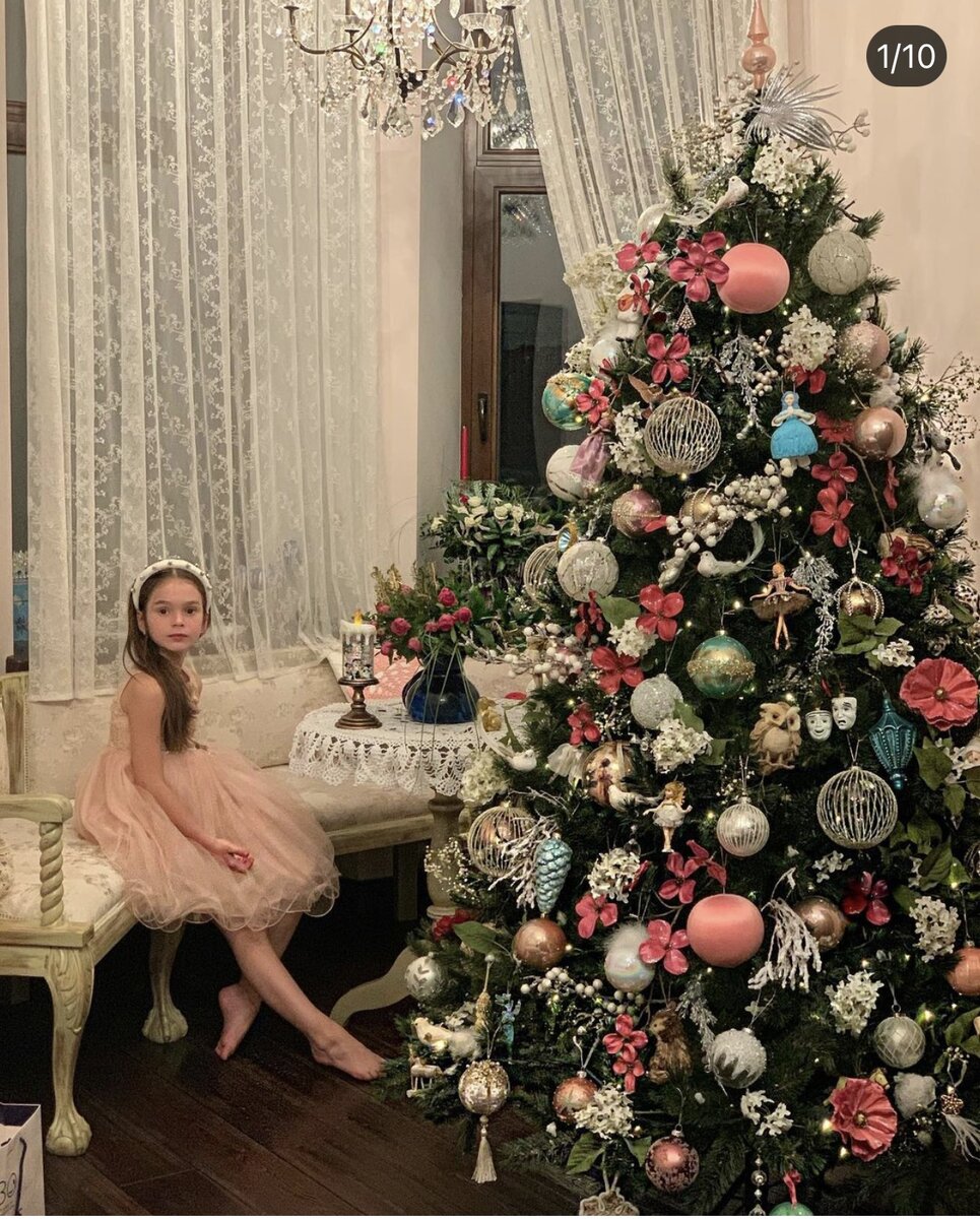 Новогодние елки российских звезд