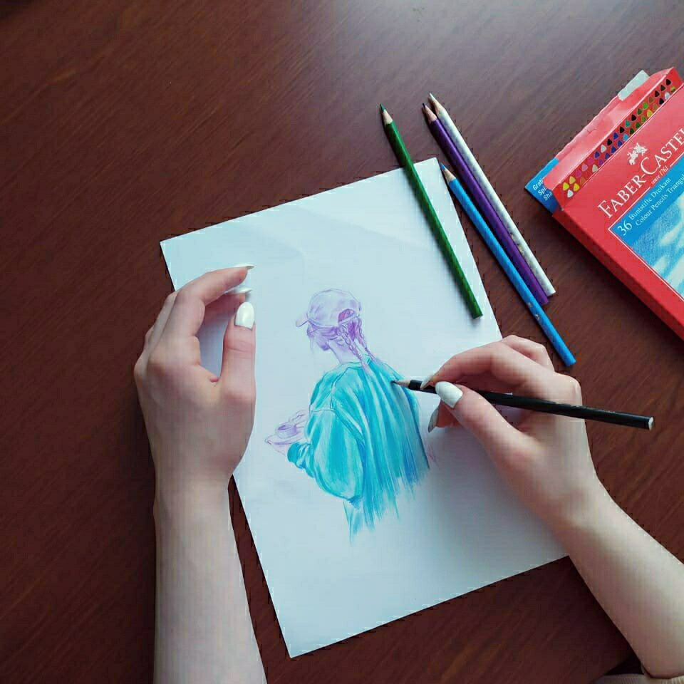 Тестирую новые карандаши