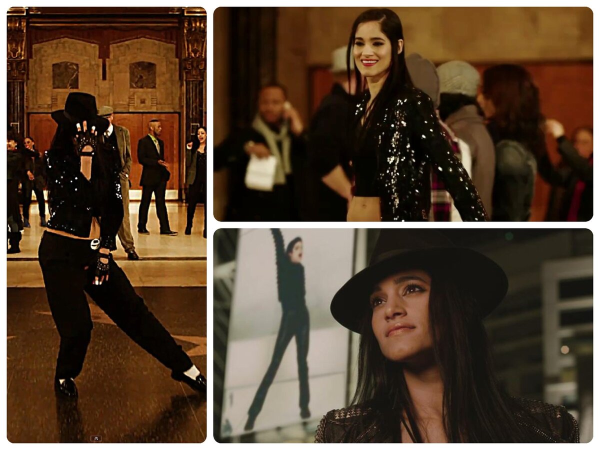 Танцуй, как Джексон! Источник фото для коллажа kinopoisk.ru и сервисы Яндекс