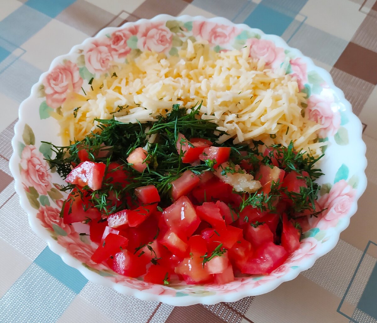 Закуска с чипсами