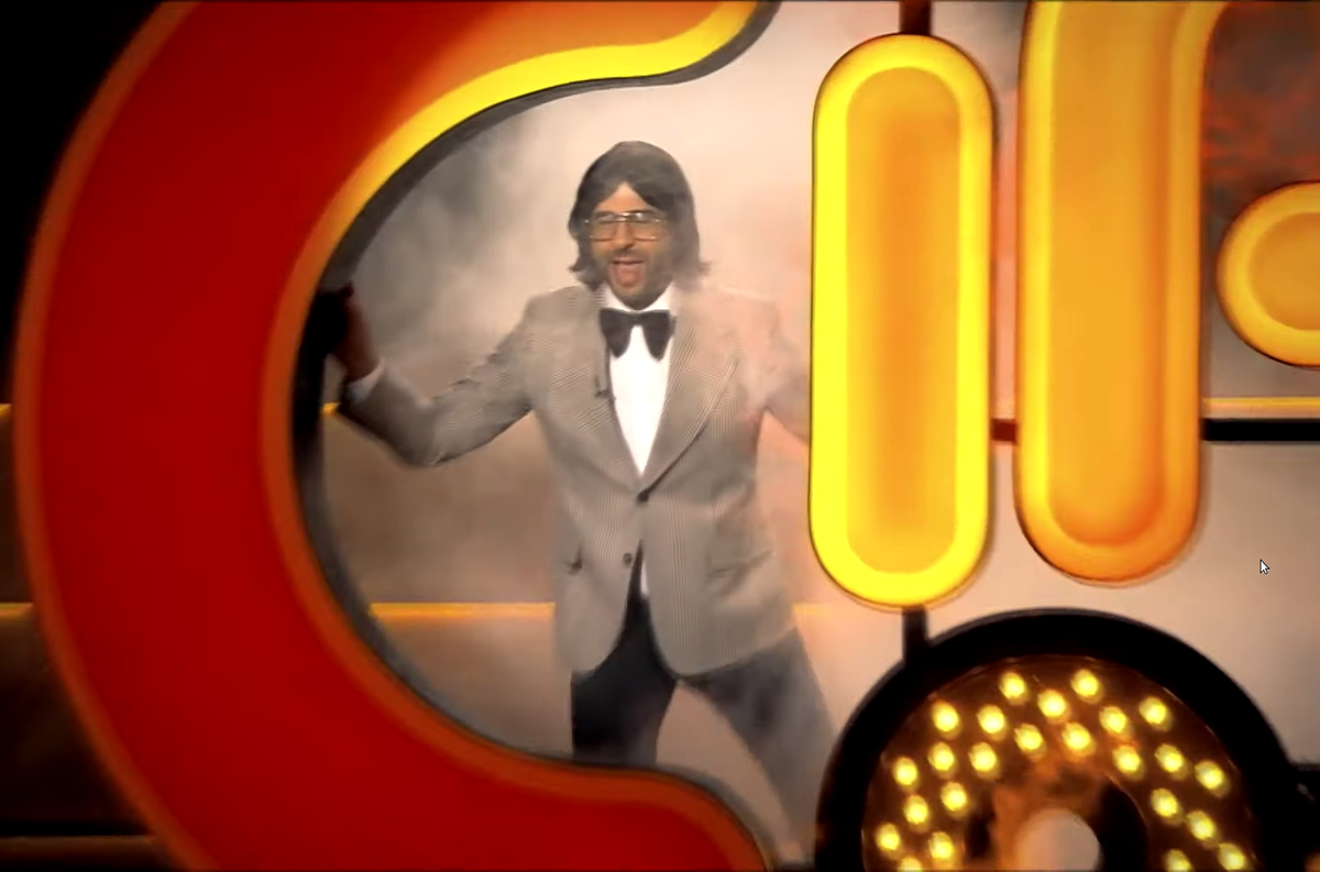 GIOVANNI URGANTI. Кадр из CIAO, 2020!