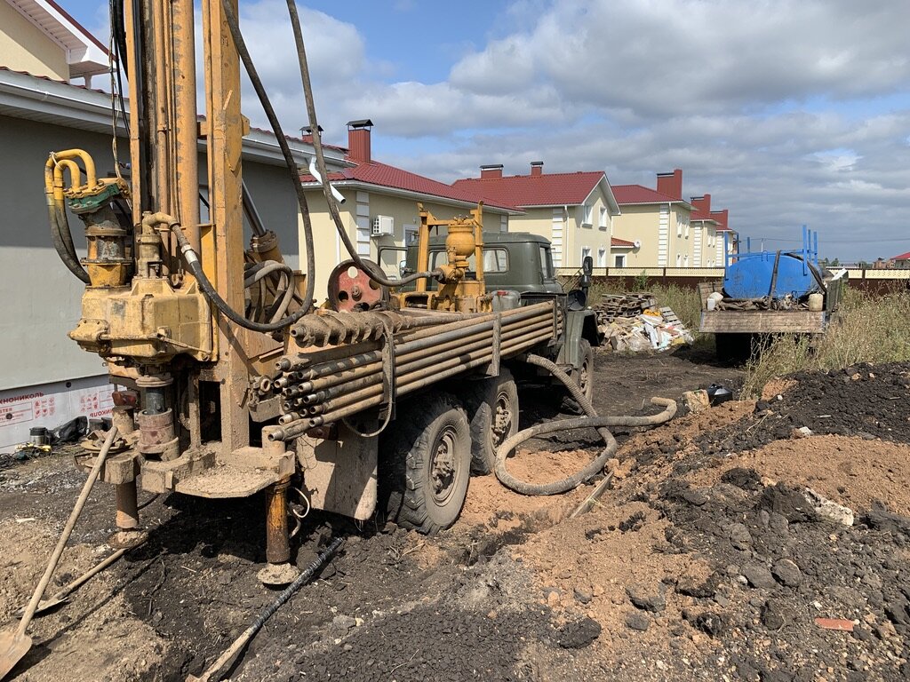 Бурение артезианской скважины от А до Я. Глубина 47метров , 159 мм ...