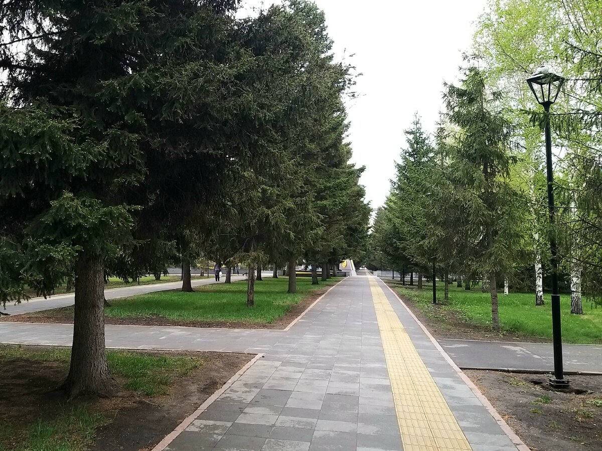 Новосибирск, сквер Славы фото для канала Южный номер