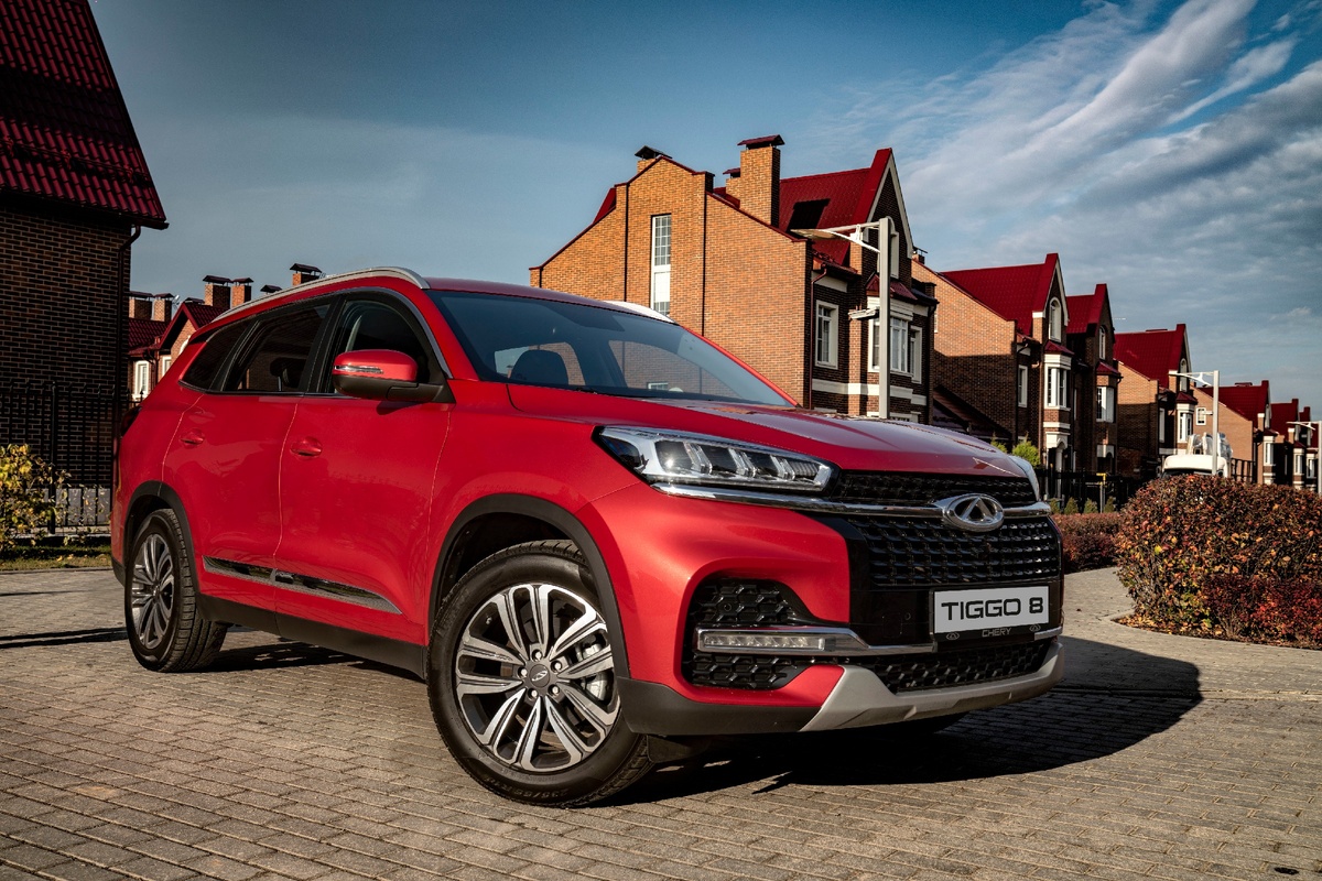 CHERY TIGGO 8 . Премиальный флагманский кроссовер.