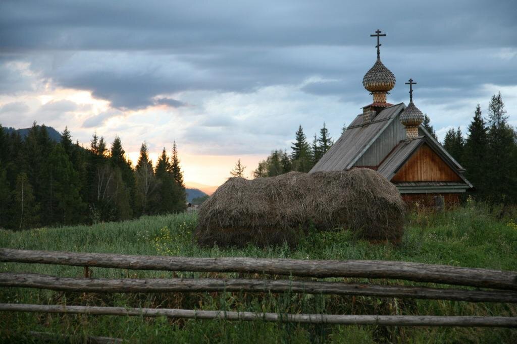 Часовня Старообрядческая русский Север