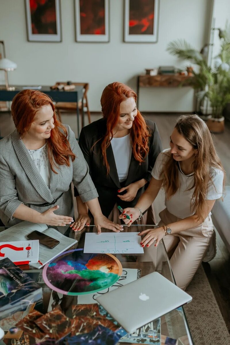 Шеховцовы Ольга и Елена, Панина Ксения. Основатели Проекта chief_sisters .