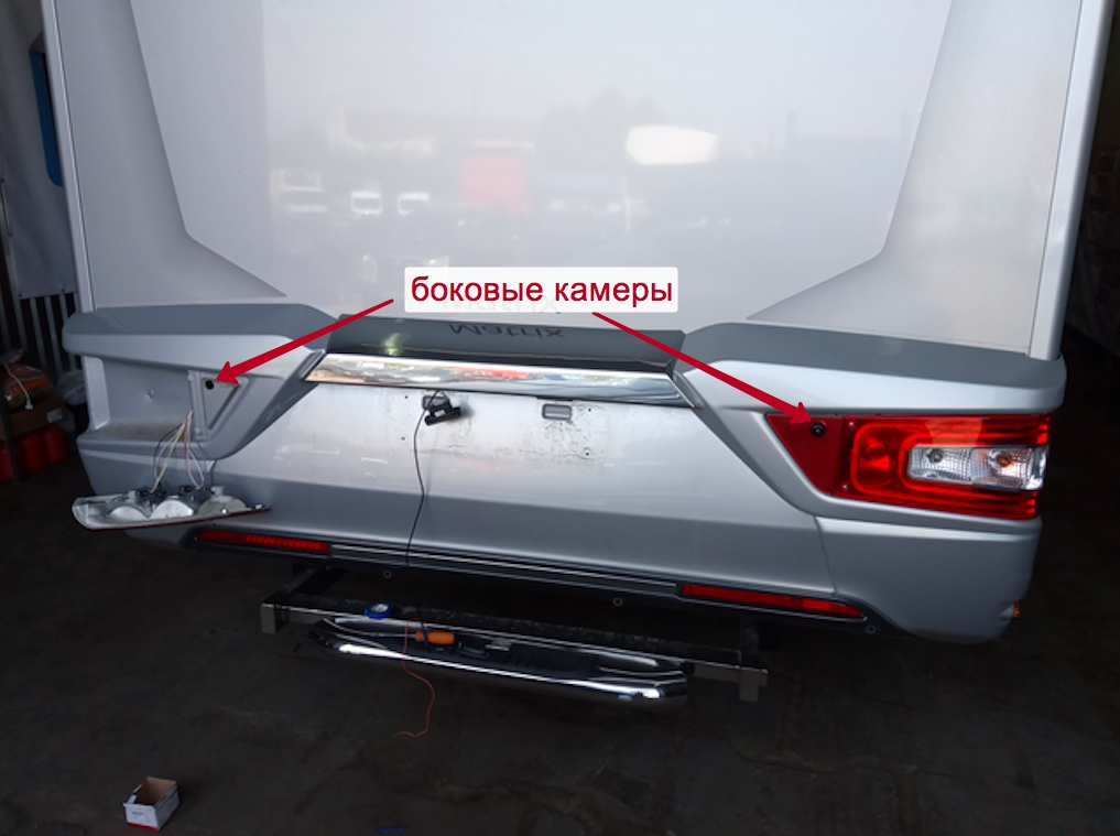 Установка системы кругового обзора на FIAT DUCATO (ДОМ НА КОЛЕСАХ) 