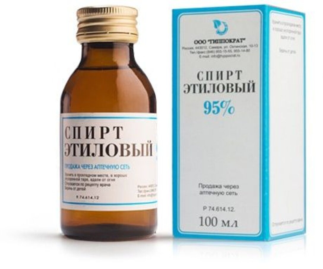 Спирт этиловый: инструкция по применению, дозировка, противопоказания