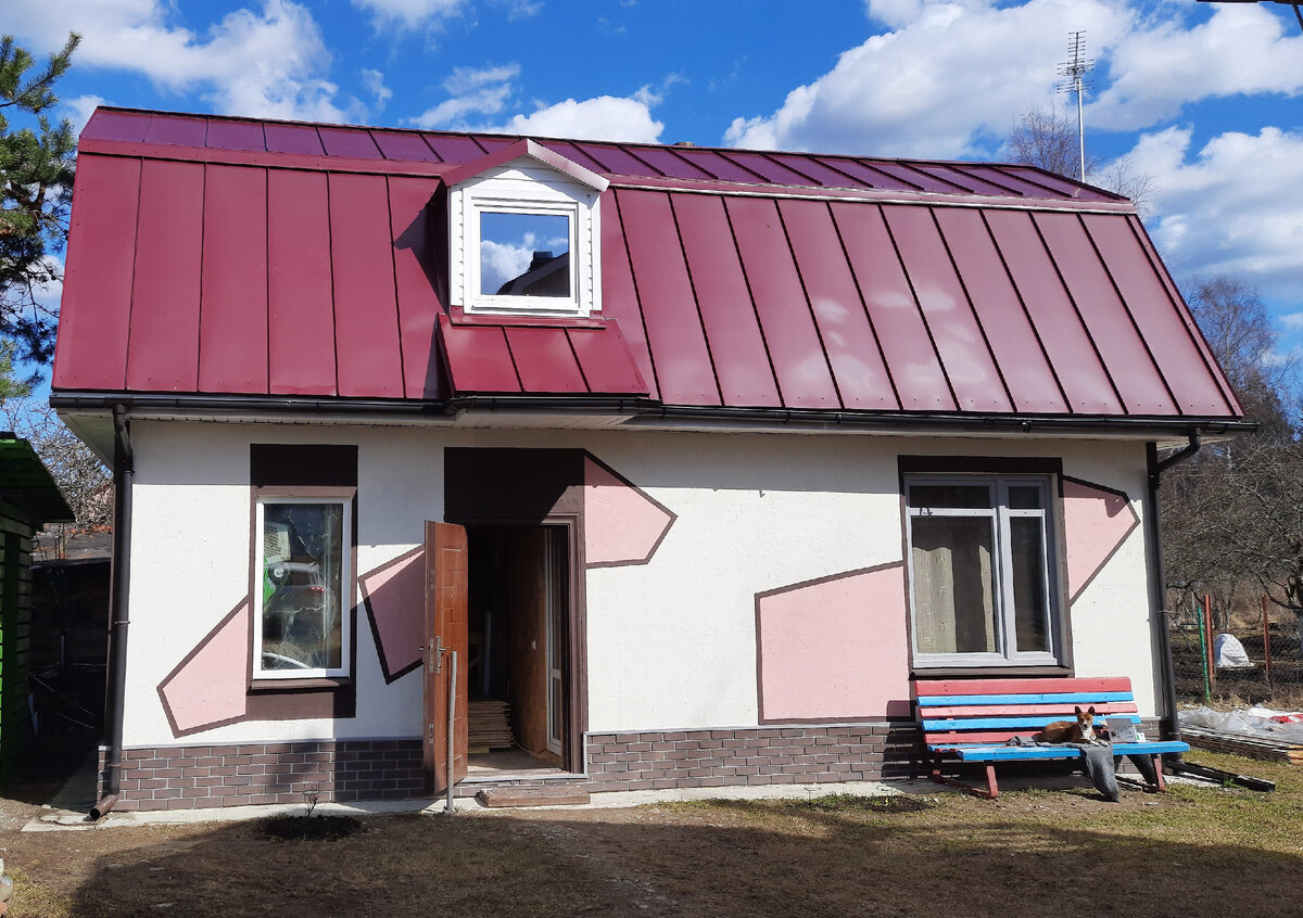 Наш домик снаружи