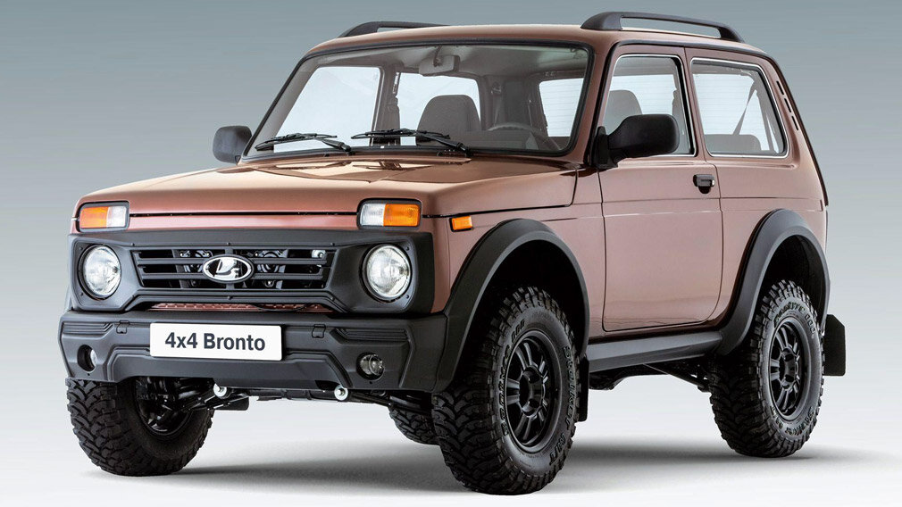 Актуальный внедорожник Lada Niva Bronto