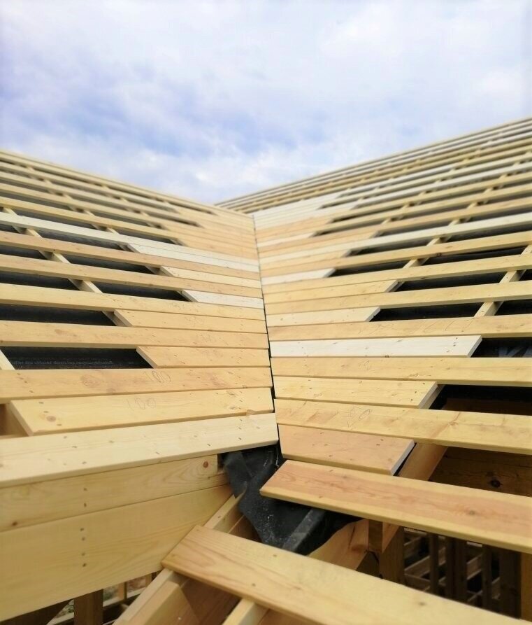 Обрешетка на крыше (фото из свободной сети интернет)