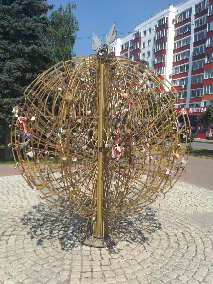 Шар влюбленных. Фото автора.